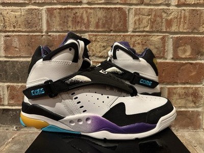 New 10.5 Converse Aero Jam Mid Larry Johnson Grandmama Hornets