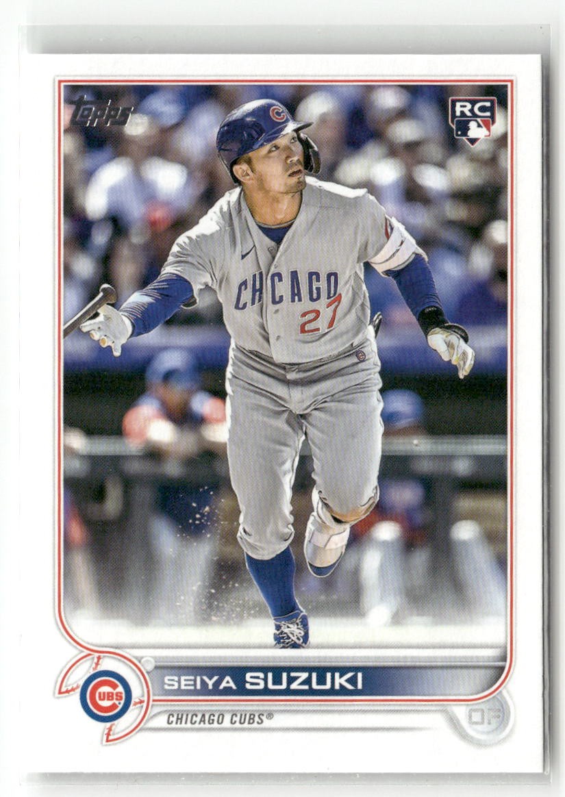 2022 Topps Update #US250 Seiya Suzuki RC ROOKIE CUBS