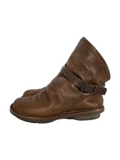 Trippen Bomb Boots 38 Brown Leather Inm36