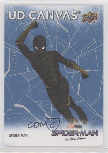 2023 Marvel Studios' No Way Home UD Canvas Vector Blue 236/299 Spider-Man 12g7