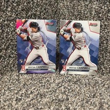 Kristian Campbell RC Purple Refractor #/250 Red Sox - 2025 Bowmans Best + Base