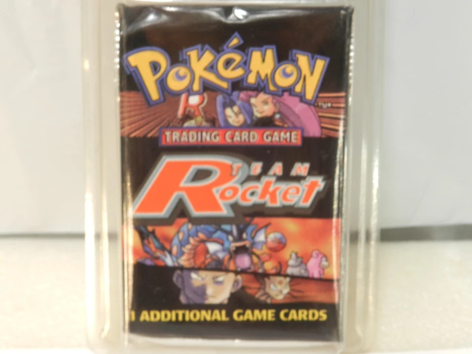 Vintage 1999 Pokémon Team Rocket Booster Blaster 2 PK Sealed  Rare Beckett - Image 3 of 4