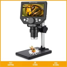 HD Digital LCD Microscope 8MP 1000X Magnification 4.3 inch USB Rechargeable