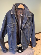RARE vintage Levi Strauss Dark Jean Button Up XL mens
