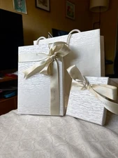 Mikimoto Gift Box And Gift Bag EMPTY 