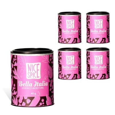 NICE SPICE Italien Allrounder 15 x 45g Gewürzmix für jedes italienische Gericht