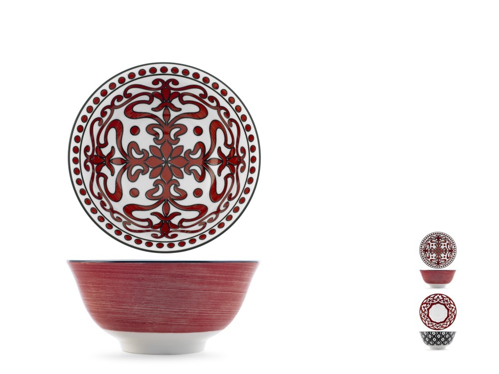 H&H Set Of 6 Poke Bowls Nomad - Bruno Barbieri Ø 16 Cm