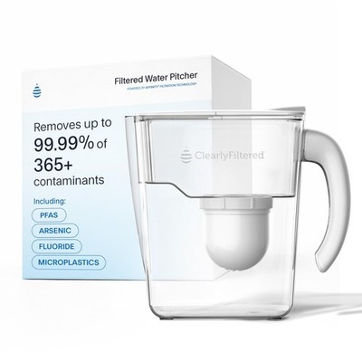 Clearly Filtered No.1 Water Pitcher/Updated Pitcher with 1 filter
