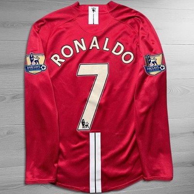 Manchester United Ronaldo No.7 Retro Home 2007-08 Trikot - PL EDITION (S-XXL)