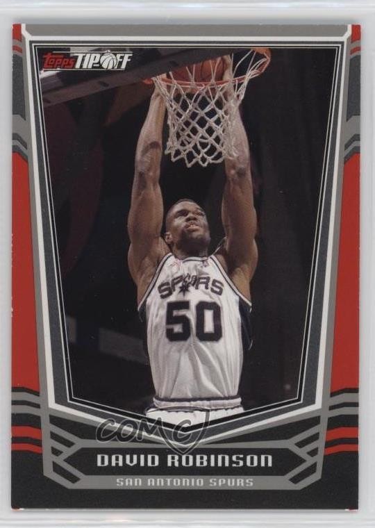 2008-09 Topps Tip-Off Red 966/2008 David Robinson #92 HOF 1q9