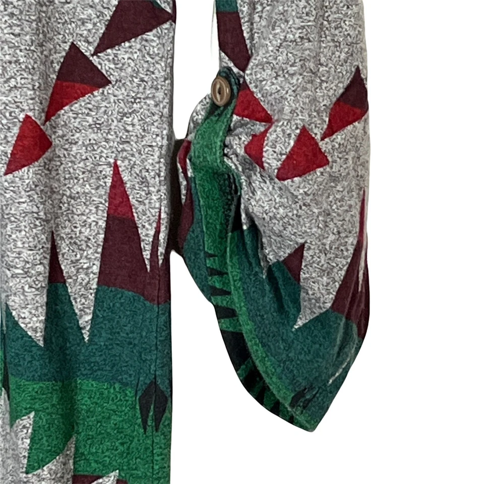 Vestido Ralph Lauren Niñas L 12 14 Gris Manga Corta Estampado Informal Algodón Foto 4 de 4