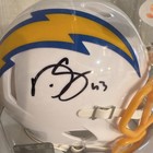 Darren Sproles Signed Los Angeles Chargers Riddell Speed Mini Helmet NFL Footbal — photo 5