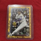 2025 Topps Update US199 Roki Sasaki Gold Diamante /50 RC Rookie Debut SSP