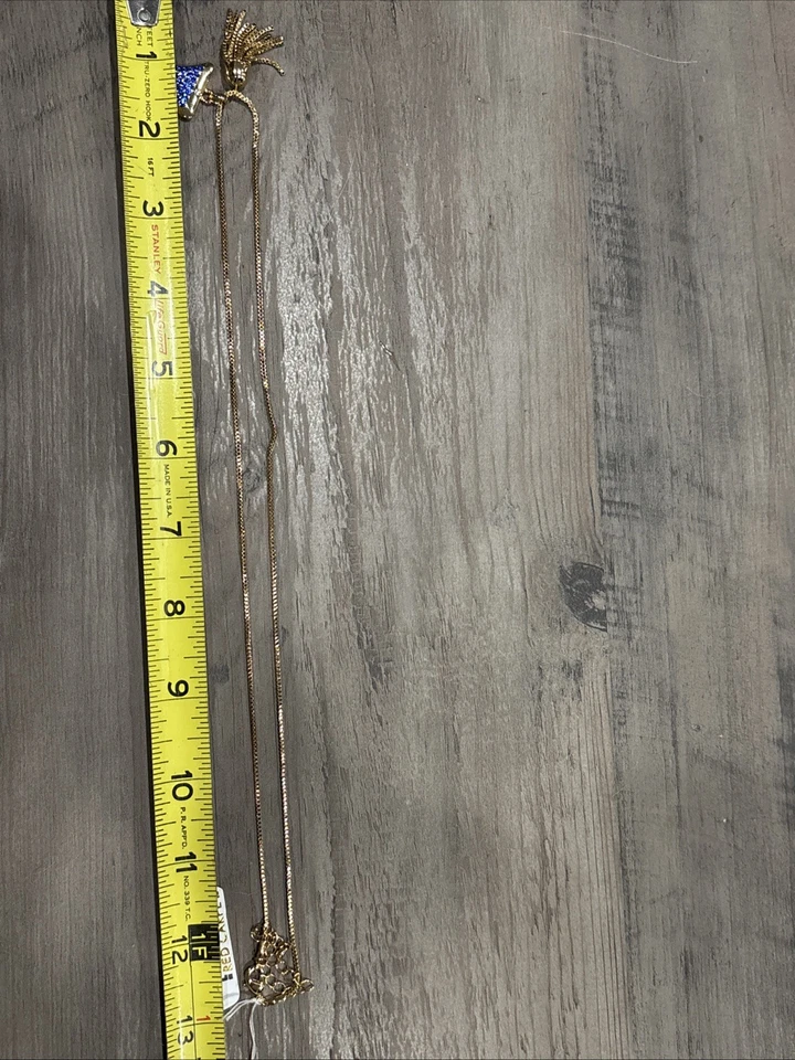 Collar Borla Park Lane E Live From The Red Carpet Tono Dorado Azul Estrás’s Foto 2 de 4