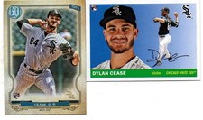DYLAN CEASE 2 DIFFERENT 2020 ROOKIE CARD LOT BLUE JAYS A195