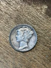 1942 Mercury Dime XF