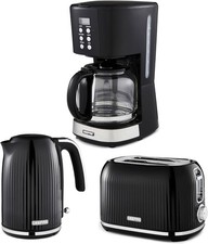 1.5L Filter Coffee Machine, 1.7L Electric Kettle & 2 Slice Toaster Combo