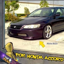Fits 98-02 Honda Accord SEDAN JDM Type R Style Front Bumper Lip Chin Spoiler