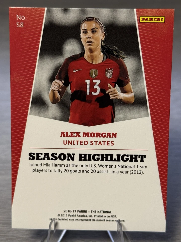 🇺🇸⚽️ALEX MORGAN 2017 Panini The National Team USA Rainbow Wheel SSP /25!⚽️🇺🇸 - Image 3 of 3