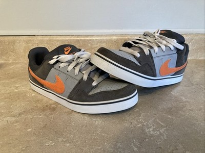 Nike Mogan 2 Low SE Men s Size 11.5 Gray Orange Skate Shoes 487756-080