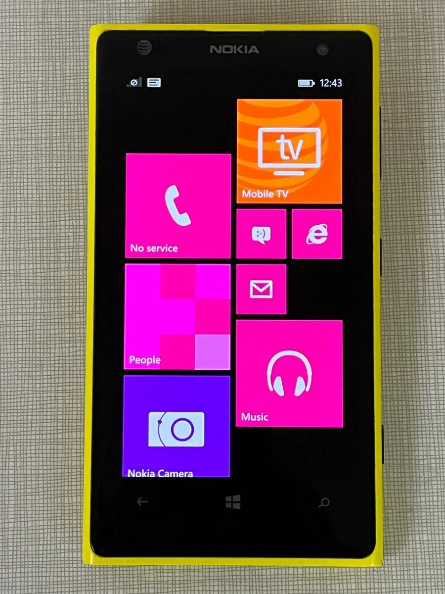 Nokia Lumia 1020 Yellow 32 GB Cell Phones & Smartphones for sale