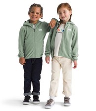The North Face Kids' Glacier Full Zip Hooded Jacket - Lightweight Fleece Hoodie