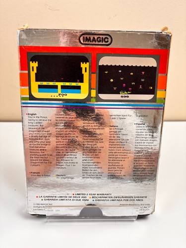 Atari Dragonfire Video Game – Atari 2600 Complete Boxed with Manual, Working - Picture 5 of 9