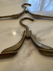 PAIR Art Deco / Art Nouveau Brass  Coat Hangers Used For Special  Clothing — photo 5