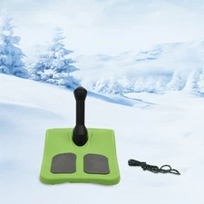 Sledding Snowboard Sled Snow Board Tool w/ Handle & Pull Rope for Kid Winter Fun
