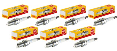 7x NGK Zündkerze Nickel passend für Porsche 914 VW Transporter III Bus