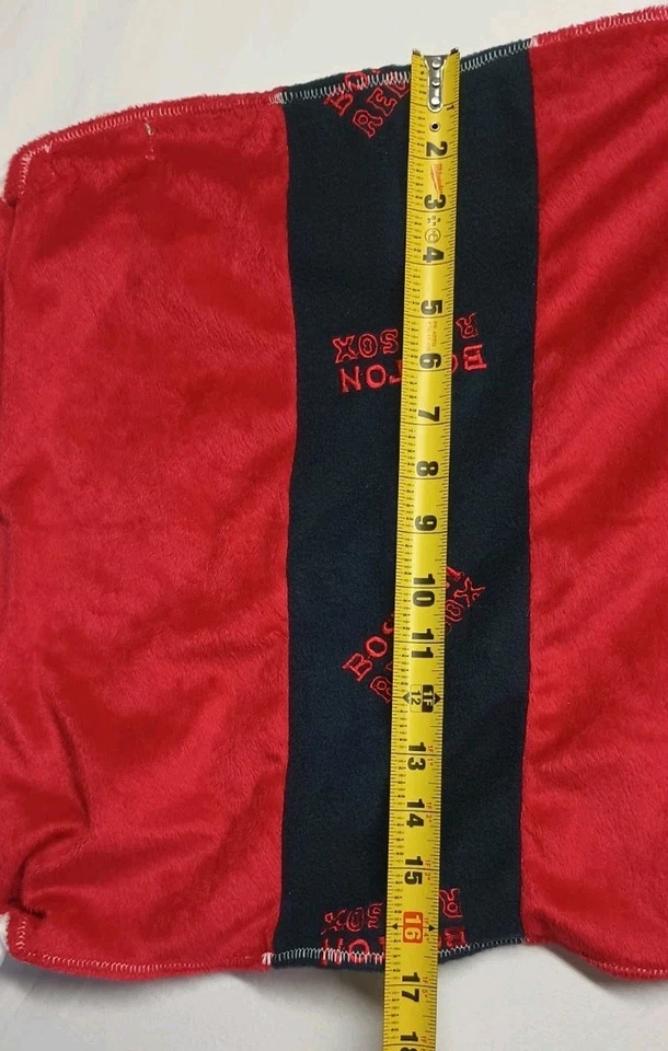 Paquete de manta de seguridad Joy Love Knots Boston Red Sox Baby Lovey azul marino Foto 4 de 4