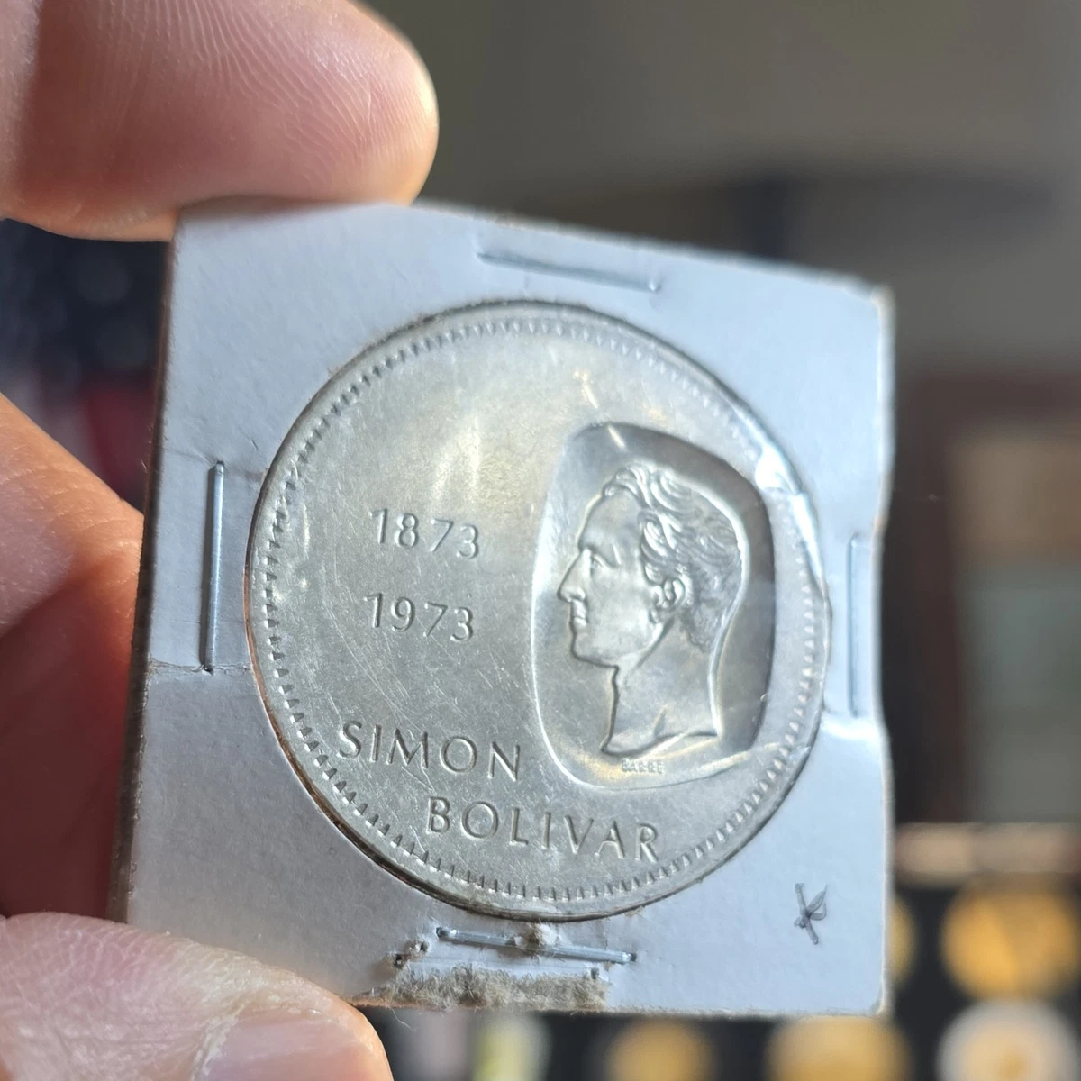 ベネズエラ ボリバル 硬貨10枚 1973年 ベネズエラ 10ボリバレス 銀貨 硬貨 【公式通販】
