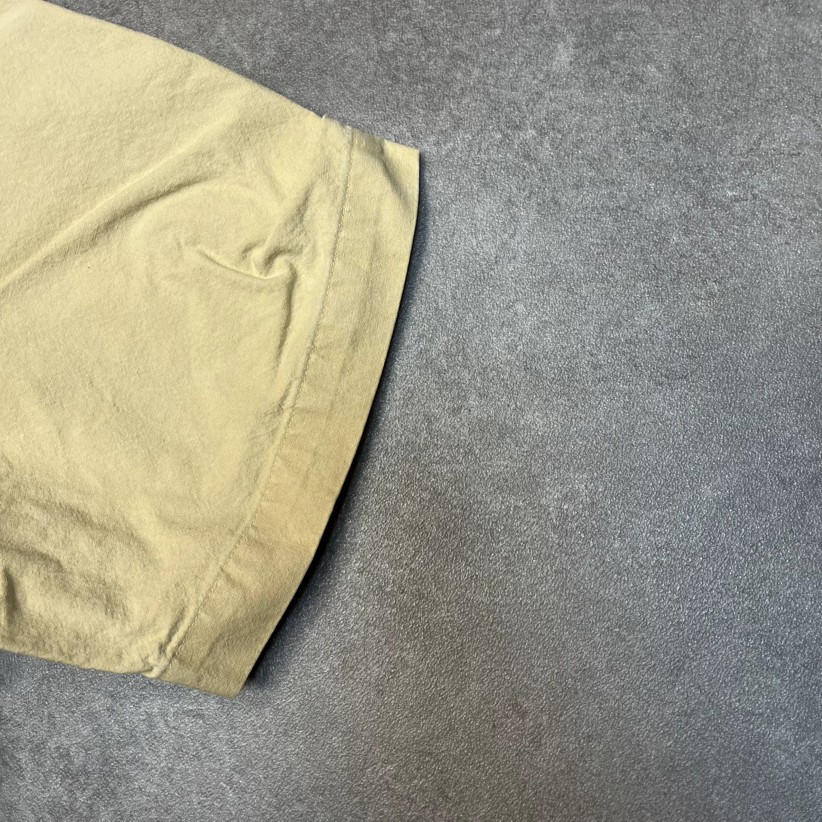 Carhartt Double Pocket Shirt Mens Large Short Sleeve Workwear Button Up Beige image 8