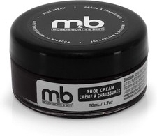 Moneysworth Best Leather Boot Shoe Cream Polish - Dark Brown 1.55 oz 50ml