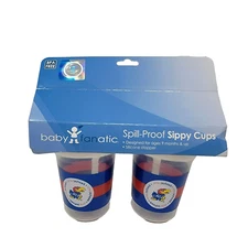 University of Kansas Jayhawks NCAA College Baby Fanatic Infant Sippy Cups New