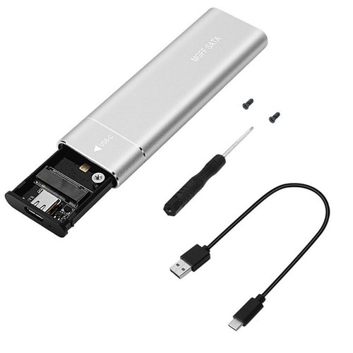 Dual Protocol M2 SSD Case M.2 NVMe SATA SSD Enclosure 3.1✨w 10Gbps Adapters W0B8 - Picture 14 of 25
