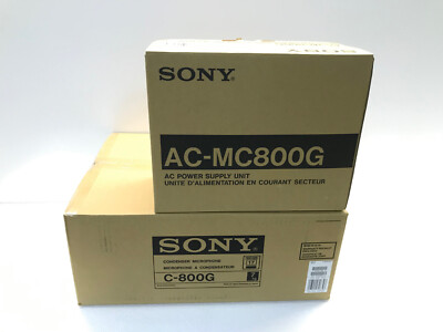Sony C-800G Studio Tube Wired Professional Condenser Microphone C800GPAC