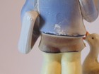 Pair of Vintage Made In Hong Kong Plastic Hummel Style Ornaments/Figurines — photo 8