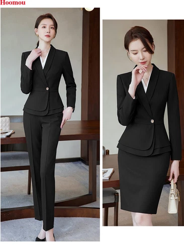 Women One Button Slim Casual Korean Business Workwear Coats Jacket Suits Blazer - Bild 13 von 33