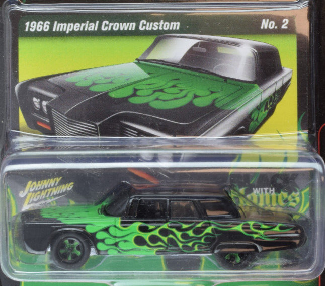 Джонни Лайтнинг Уличные уроды 66 Императорская корона изготовленная на заказ БЕЛАЯ МОЛНИЯ автомобиль 164 8890₽