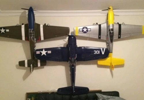 RC plane wheel wall bracket hang your plane neatly and easily
