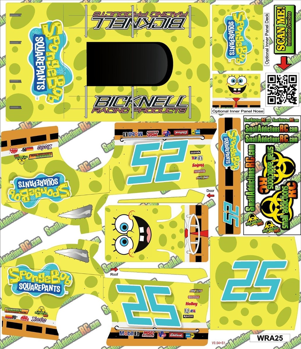 Wrap Addicts #25 SpongeBob MudBoss Wrap | eBay