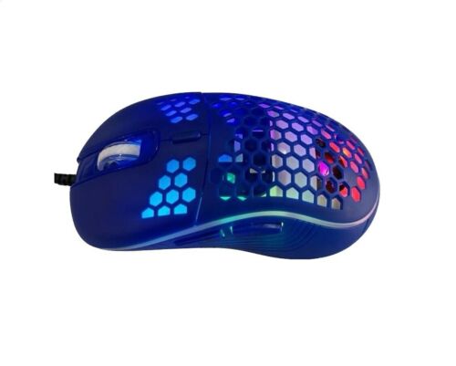  Mouse Da Gioco Cablato Ambidestro GAMING RGB illuminato LED leggero 6 Pulsanti - Foto 1 di 9