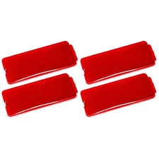 1999-2007 Ford F250 F350 Super Duty Front Rear Door Red Reflector Panels (4) OEM