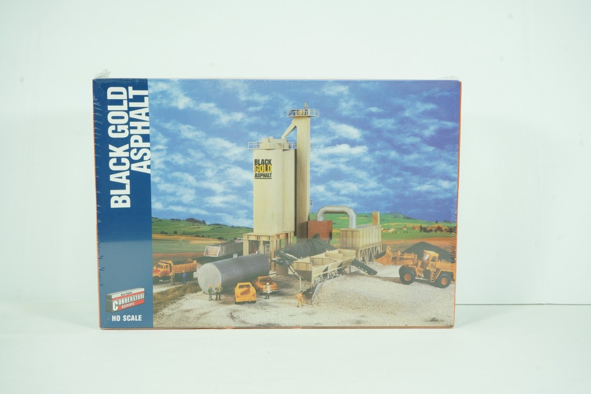 Walthers Cornerstone HO Scale Black Gold Asphalt Item 933-3085