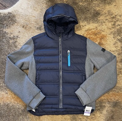 Michael Kors Boy's Hooded Lightweight Jacket Youth Size 18/20 | eBay