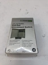 Trade Pro Ac Pull Out Disconnect Box Electrical 60A Non-fusible