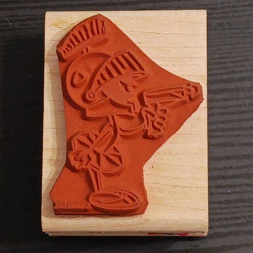 Marvin Martian Looney Tunes Rubber Stampede Stamp Surrender Earthling 1995 - Picture 2 of 18