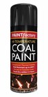 COAL PAINT HIGH TEMPERATURE BLACK HEAT RESISTANT SPRAY GAS FIRE 600°C-400ml