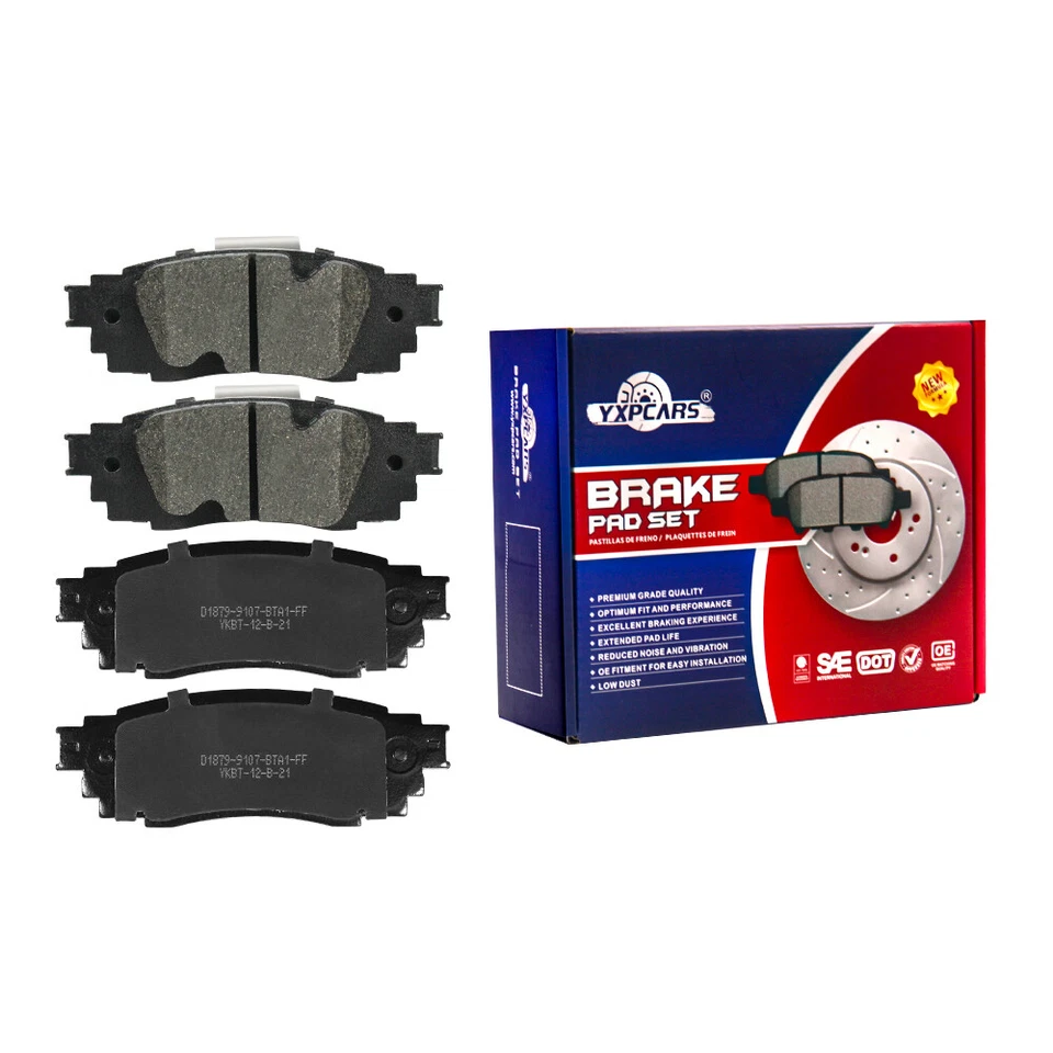 Pastillas de freno delanteras traseras cerámicas para Lexus RX350 RX350L RX450H RX450HL 2016-2022 Foto 2 de 4